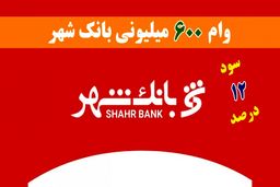 شرایط دریافت وام 600 میلیون تومانی بانک شهر با نرخ سود 12 درصدی